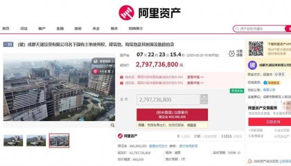 成都烂尾10年的重点项目即将拍卖，起拍价近28亿元，法院此前判其“具有挽救价值”