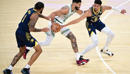 西卡29+11塔图姆空砍37分 哈里伯顿两双步行者加时胜绿军