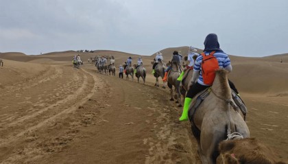 内蒙古遇1959年来最强降水，有游客滞留沙漠近三小时
