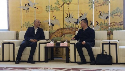 进出口银行吉林省分行党委书记、行长徐利会见农业发展银行吉林省分行一行