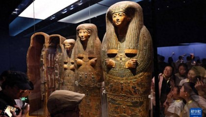 上海博物馆“金字塔之巅：古埃及文明大展”落幕