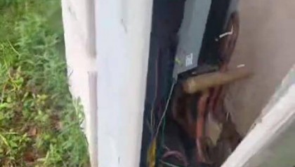 南昌一男子发现店里的空调不制冷，请维修师傅一看，竟是外机被偷了