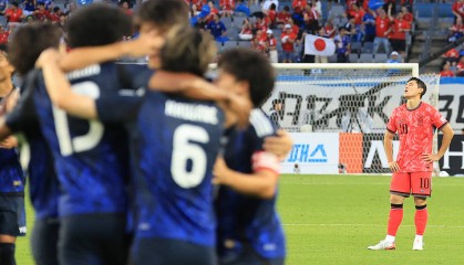 东亚杯-日本1-0韩国 三场全胜成功卫冕