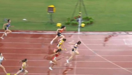 13秒15!吴艳妮夺冠2025年全国田径锦标赛女子100米栏
