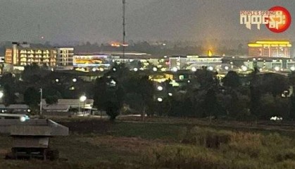 泰国断电当晚，实拍缅甸妙瓦底电诈园区