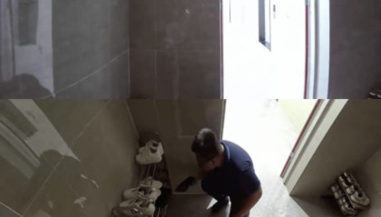 脊背发凉!男子凌晨在多个业主门口徘徊还偷走高跟鞋!阳江警方:正跟进