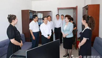 新疆维吾尔自治区党委书记陈小江,走访调研