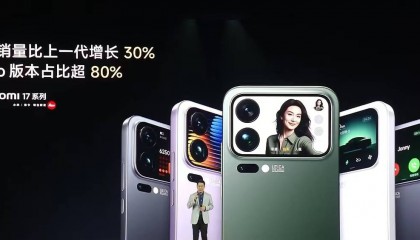 小米集团卢伟冰:小米17系列总销量比上一代增长30%