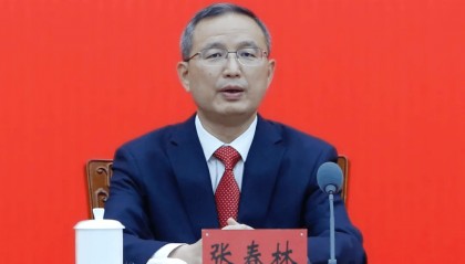 张春林，任山西省政协党组书记