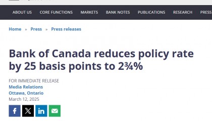 刚刚！降息，25个基点！