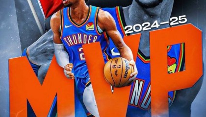 亚历山大荣获常规赛MVP 雷霆队史第3人比肩KD威少